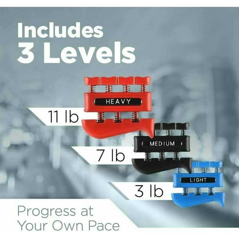 Logest 3 Pack Finger Strengthener Finger Exerciser for Forearm and Hand Strengthener - Image 5