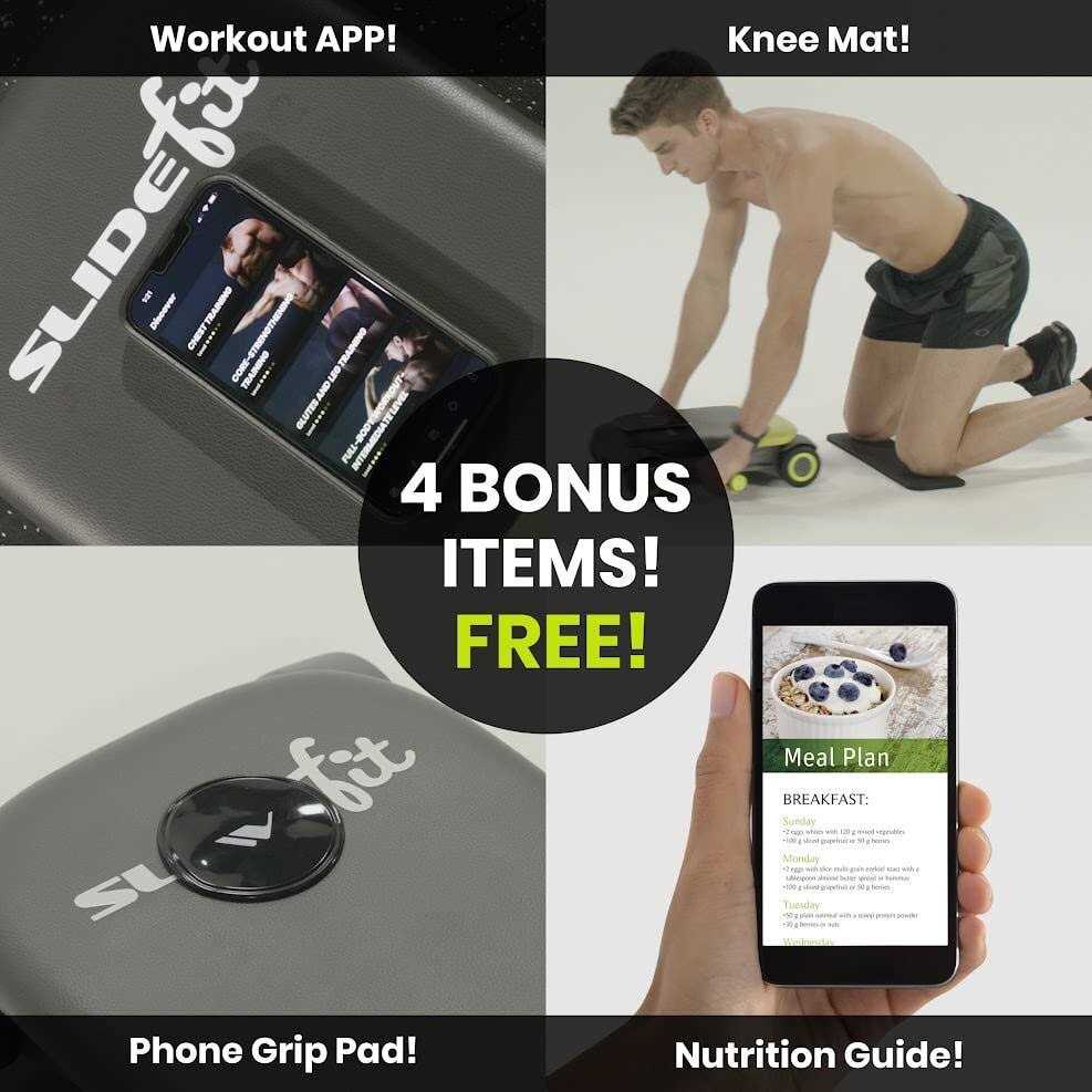 WONDER Core Ab Roller with Elbow Support Rebound Abdominal Wheel for Core Workout - Image 4