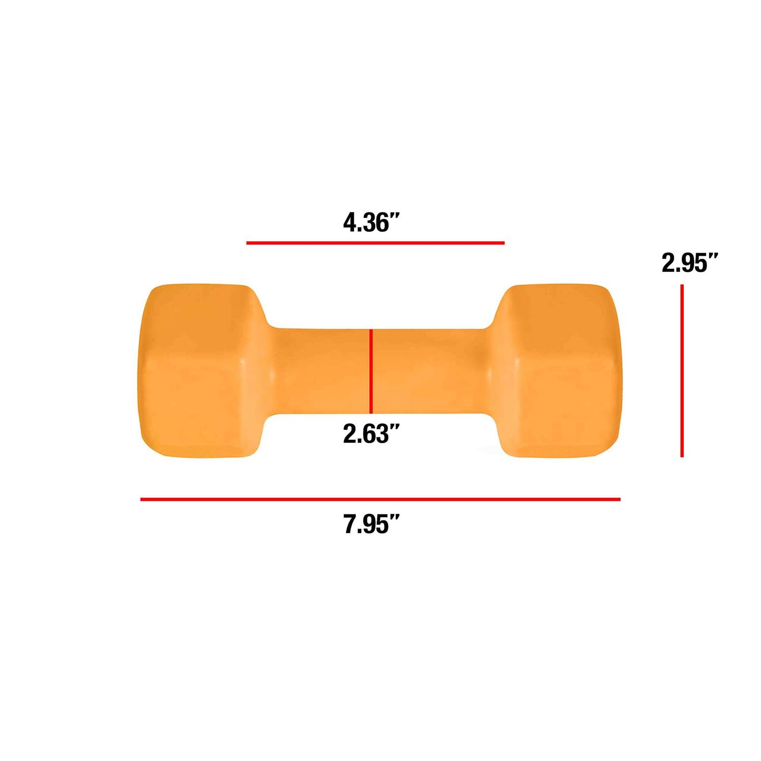 Cap Barbell Vinyl Coated Dumbbell - Image 3