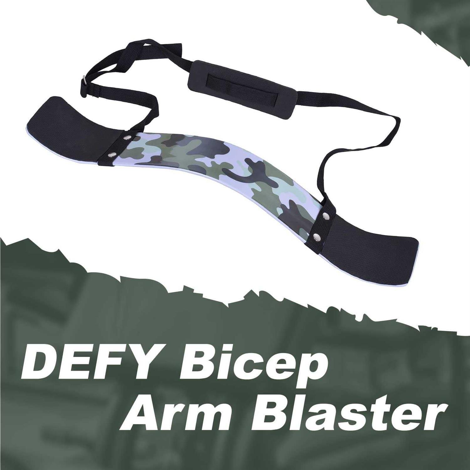 DEFY Challenge Your Fear DEFY Bicep Arm Blaster Arm Blaster for Biceps & Triceps Workout Bicep Curl Blaster - Image 5