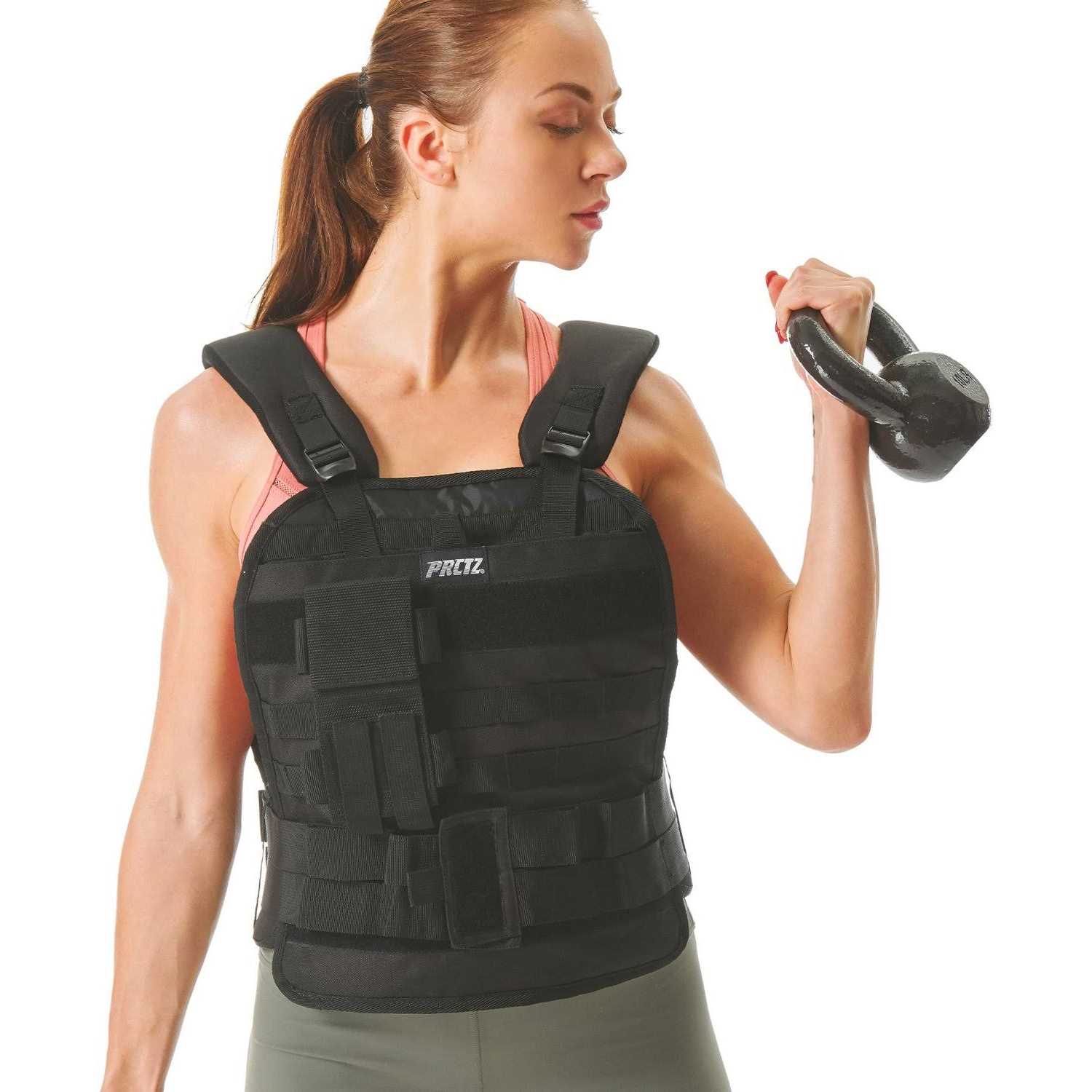 PRCTZ 50 lb Adjustable Weighted Vest - Image 5