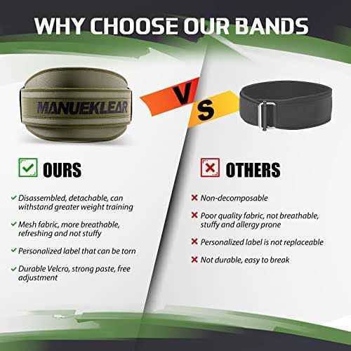 M MANUEKLEAR Weight Lifting Belt Lifting Belts for Women Men,MANUEKLEAR Weightlifting Belt Quick Locking Back Support for Bodybuilding - Image 3