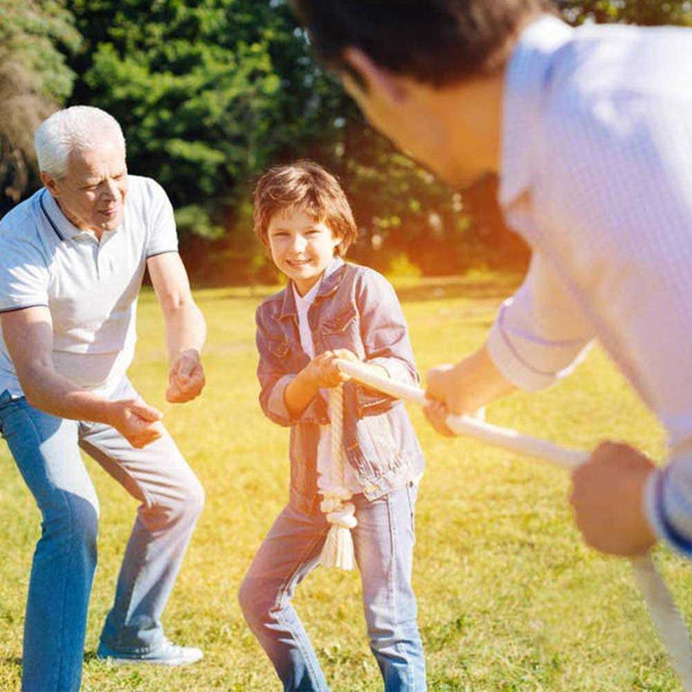 Faxco 10ft Natural Twisted Cotton Rope Strong Triple-Strand Rope for Sports - Image 3