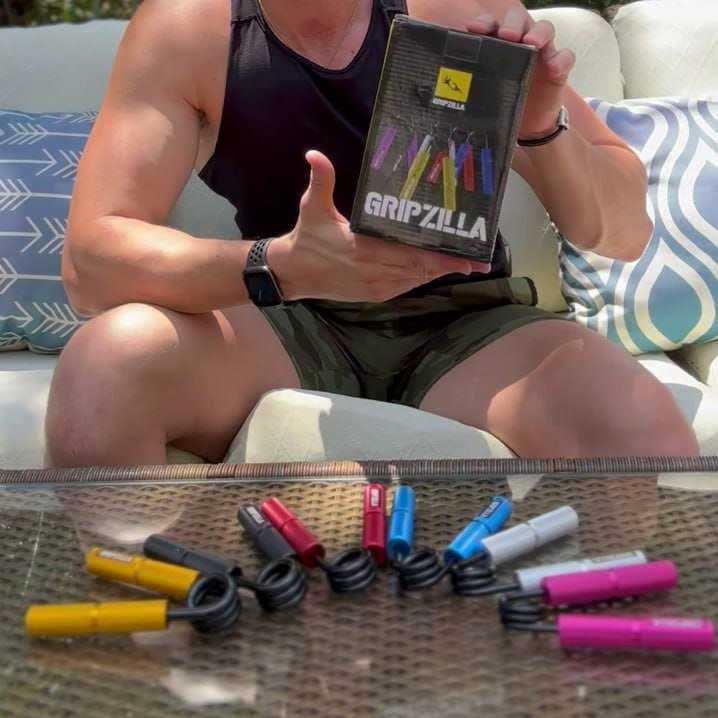 Gripzilla Ultimatum Hand Grip Strengthener Workout Kit 50-300lb 6pc for Finger Exercise - Image 5