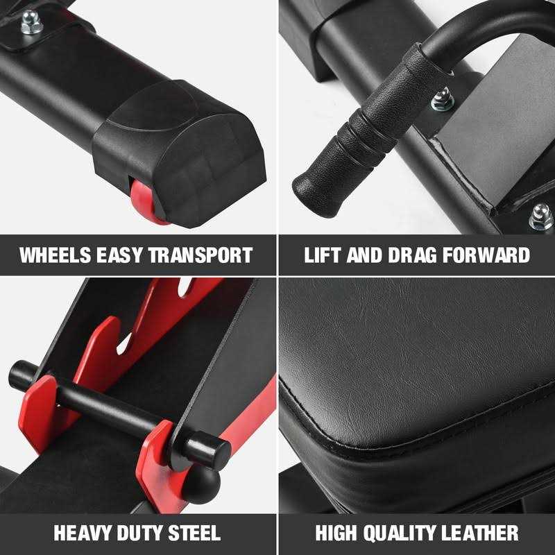 WEMARS Weight Bench,Heavy-duty Adjustable Strength Training Benches for Full Body Workout - Image 4