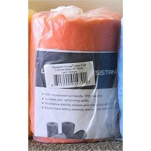 Therapist's Choice Therapists Choice Professional Non-Latex Resistance Bands for Upper and Lower Body Exercise Workouts, Physical Therapy, Lower Pilates, and Rehab - Image 3