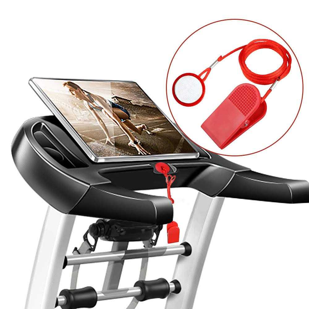 Treadmill Universal Safety Key for All Nordic Track, Proform, Image, Weslo, Reebok, Epic, Golds Gym, Freemotion, and Healthrider Treadmills Red - Image 3