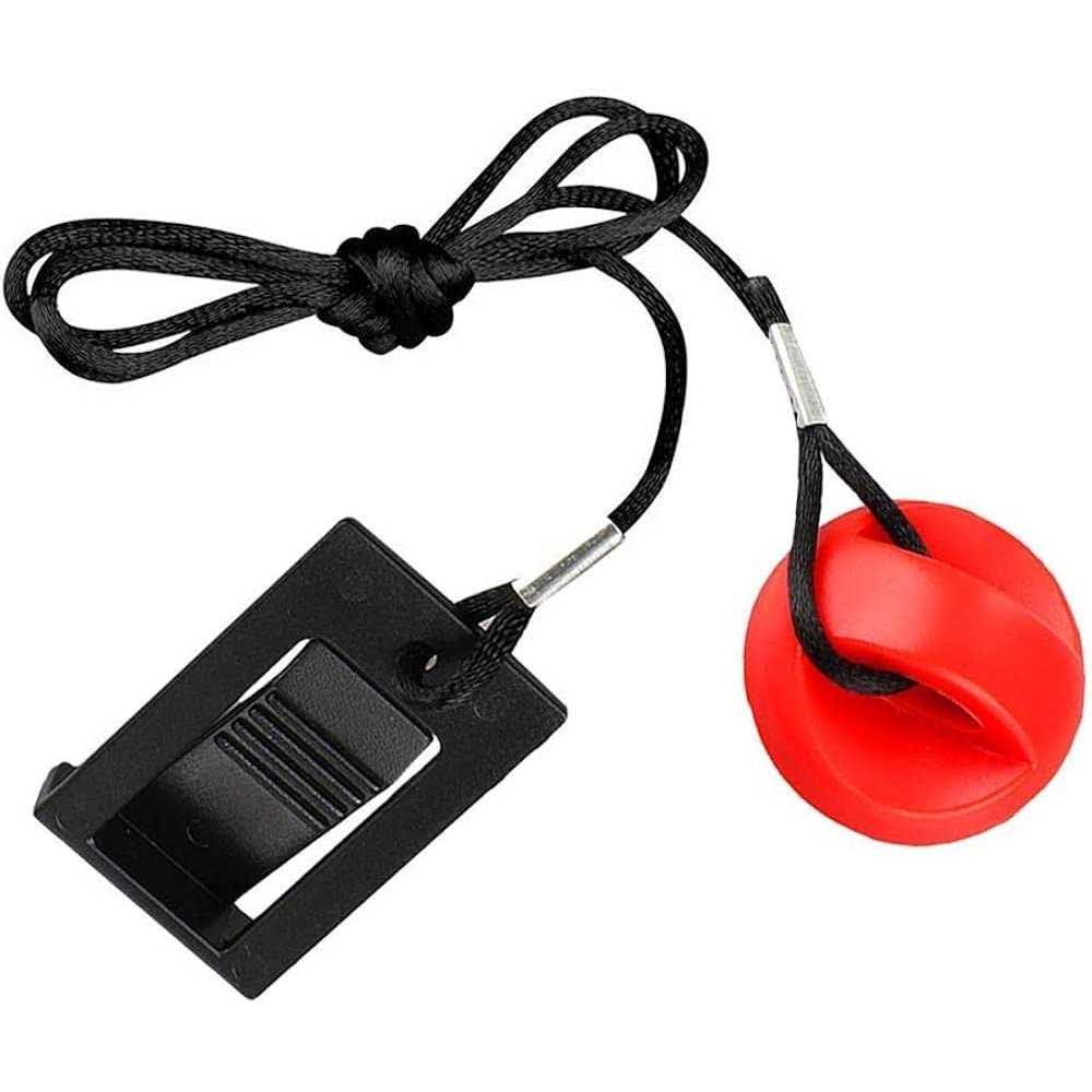 Treadmill Universal Safety Key for All Nordic Track, Proform, Image, Weslo, Reebok, Epic, Golds Gym, Freemotion, and Healthrider Treadmills Red - Image 5