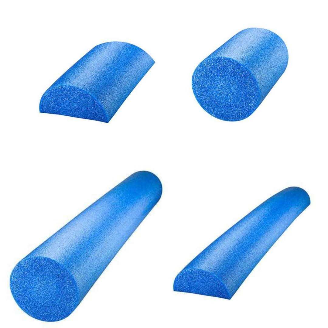 CanDo PE Foam Roller-Blue - Image 4