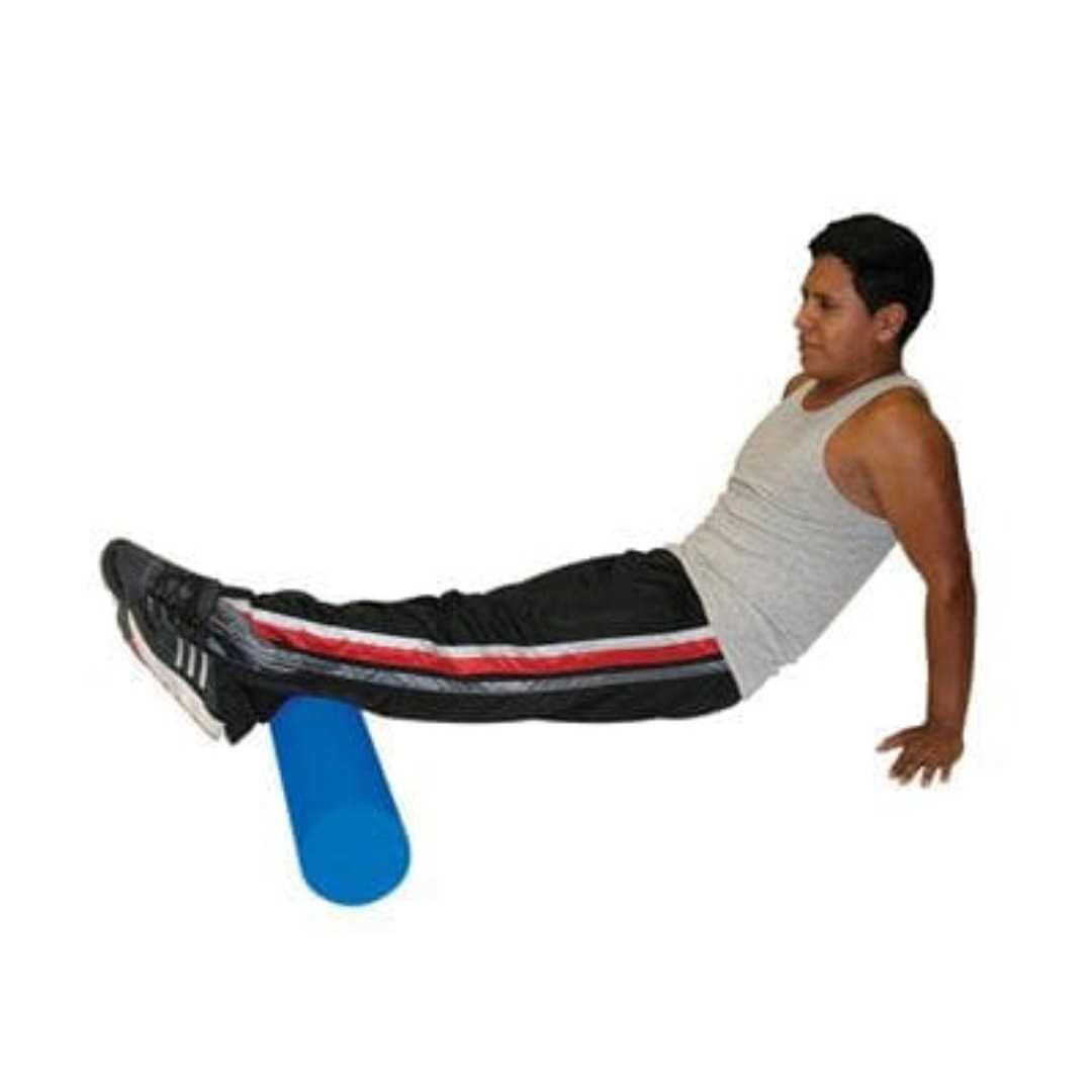 CanDo PE Foam Roller-Blue - Image 5
