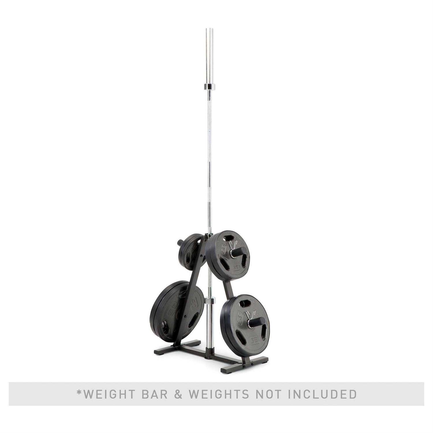 Marcy A-frame Olympic Weight Plate Tree & Vertical Bar Holder - Image 5