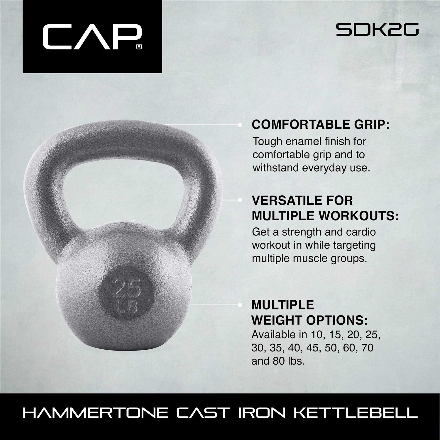 Cap Barbell Cast Iron Kettlebell - Image 5