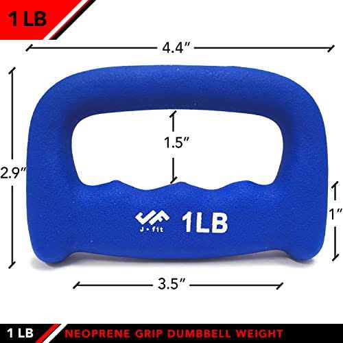 Jfit Neoprene Grip Dumbbell Weight - Image 3