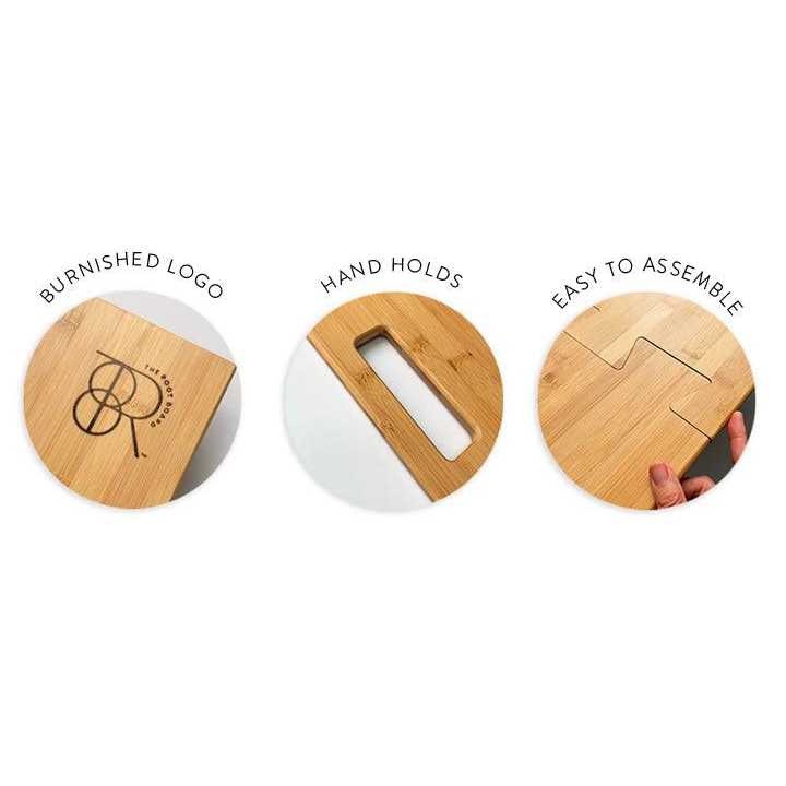 The Root Board | Portable Bamboo Platform | Mache Eco-yoga Props - Image 4