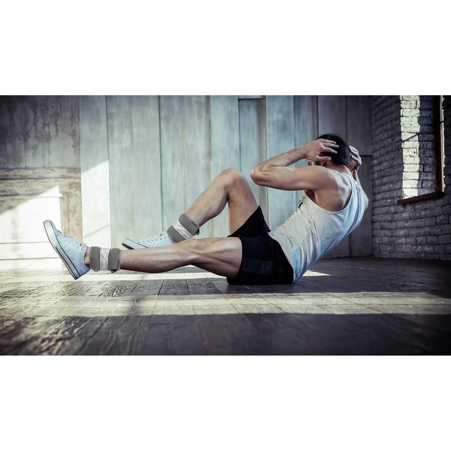 JORICY Ankle Weights 1 Pair Wrist Leg Arm Weights For Women Men Kids Child With Adjustable Straps - Image 5