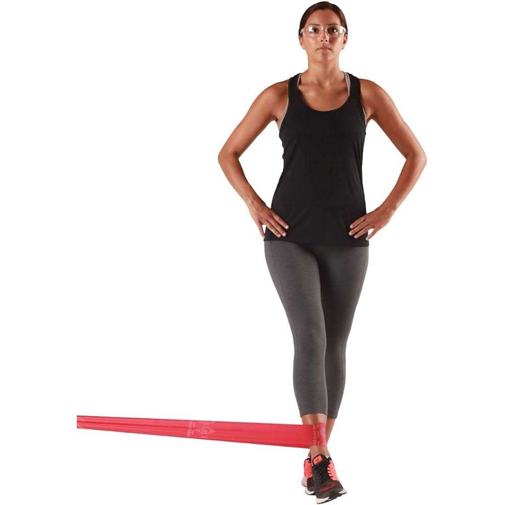 Theraband Professional Latex Resistance Bands Individual 6 Ft Elastic Band for Upper & Lower Body Exercise - Image 3