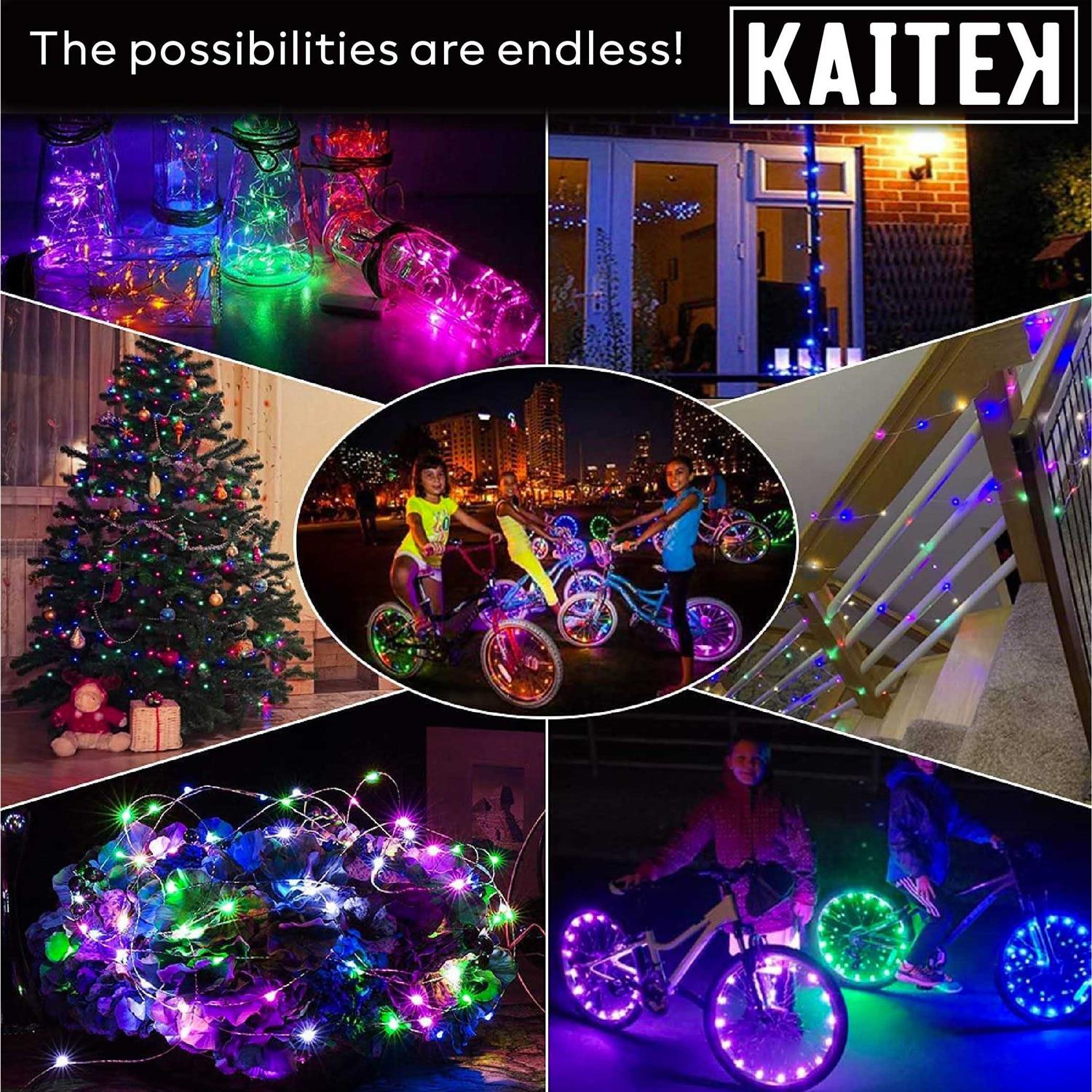 Kaitek LED Bicycle Wheel Accessory Light Wheel - Image 5