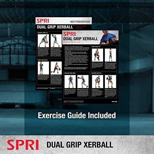 SPRI Dual Grip Xerball Medicine Ball - Image 4