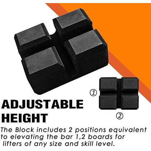 LARA STAR Bench Press Block Press Blocks Boards Adjustable 2-5 Bench Board - Image 4