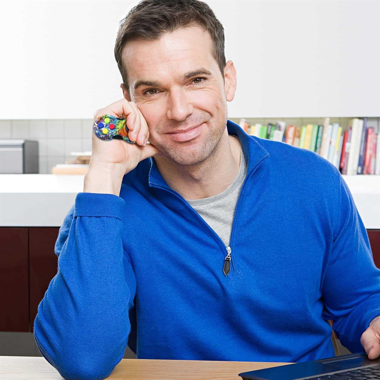 WTYCD Ultimate Fidget Experience Classic Controller Rubberized Fidget Toy - Image 4