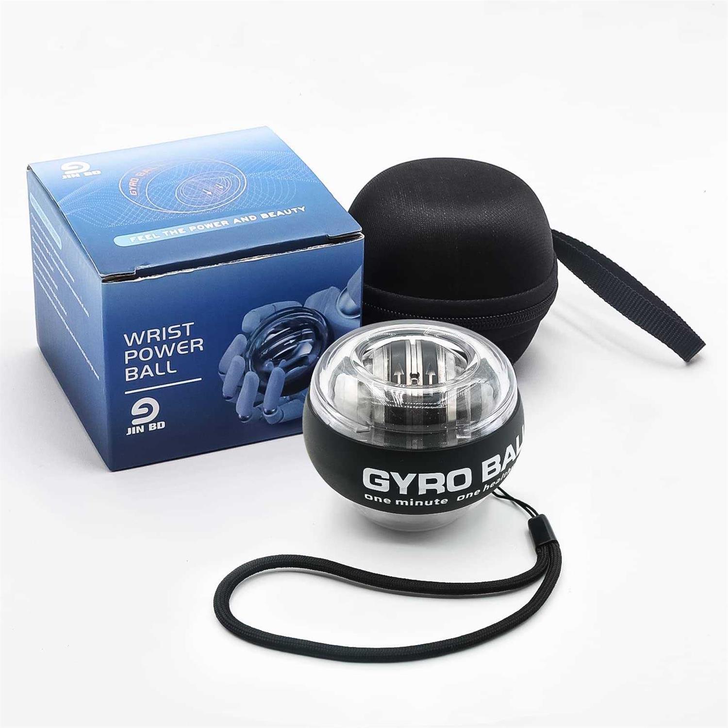 JIN BD Wrist Trainer/Strengthener Gyro Ball Auto-Start Gyroscopic Forearm Exerciser for Strengthen Arms, Fingers, Wrist Bones and Muscles - Image 3