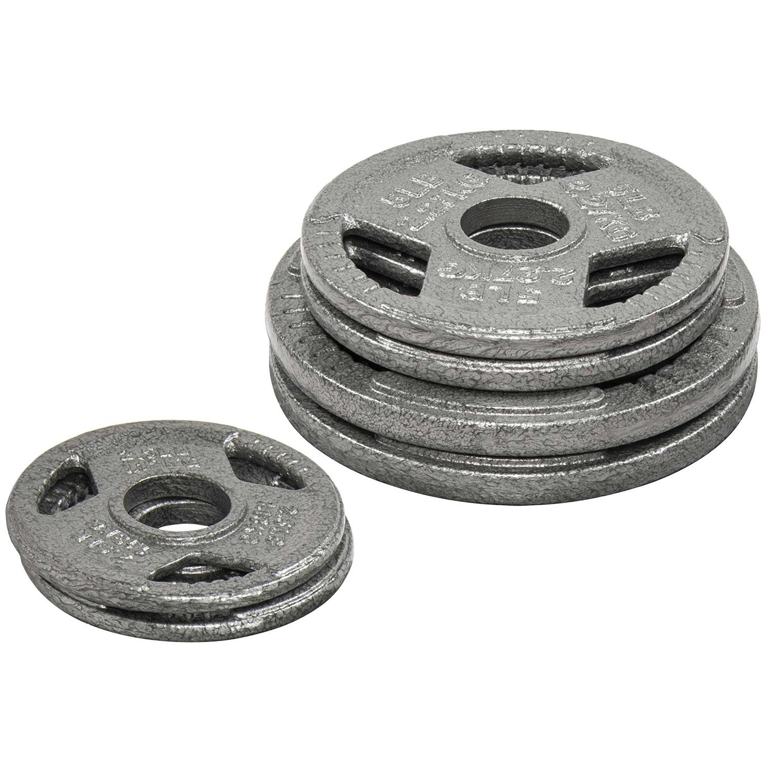 Balancefrom Cast Iron Olympic 2-Inch Plate Weight Plate For Strength Training And Weightlifting 2IN - Image 3