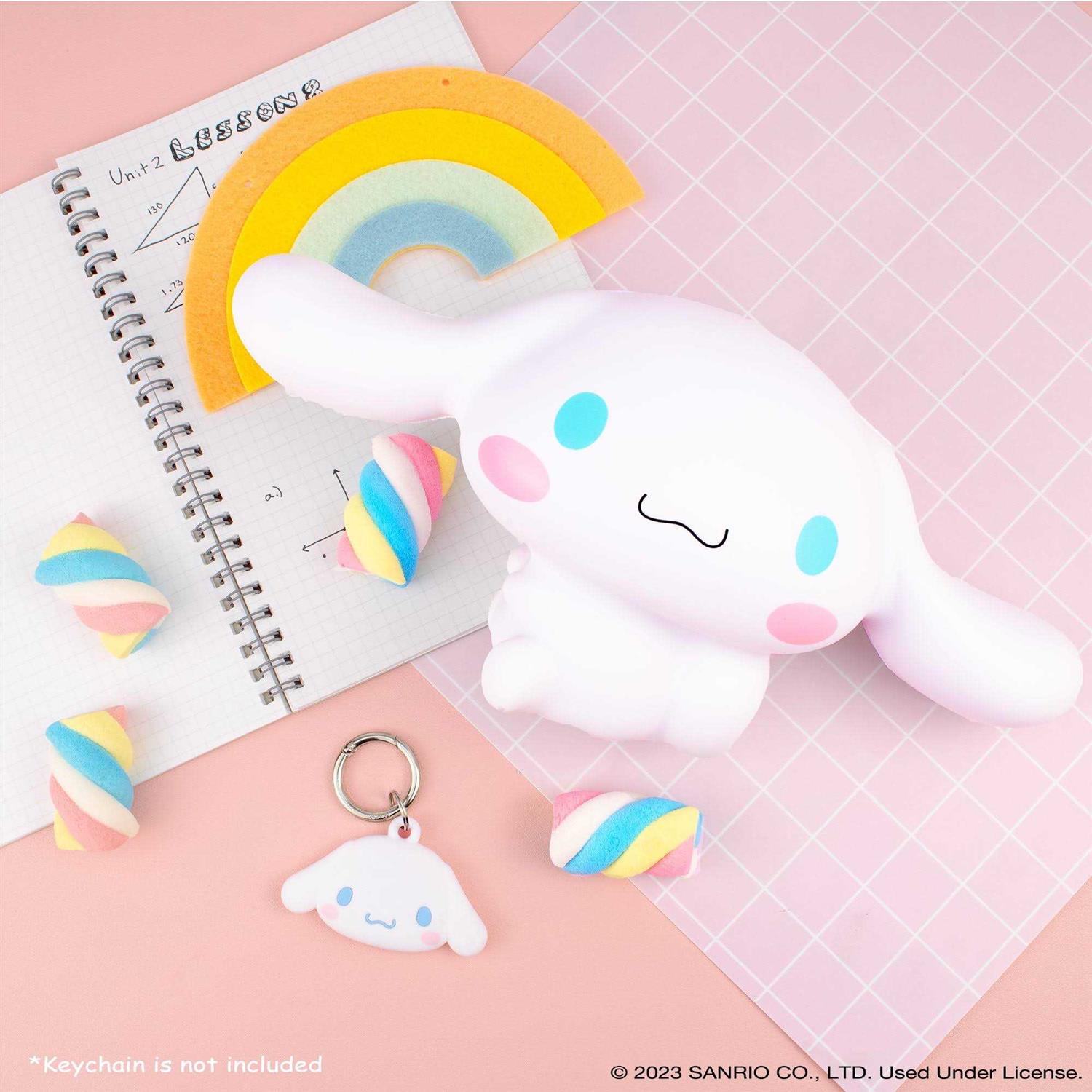 Hamee Sanrio Hello Kitty and Friends Cinnamoroll Jumbo Squishy Toy - Image 3