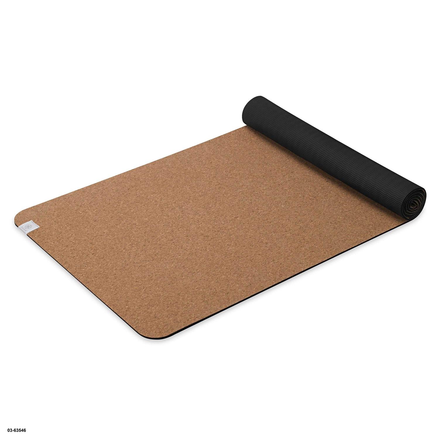 Gaiam Cork/TPE Yoga Mat - Image 4