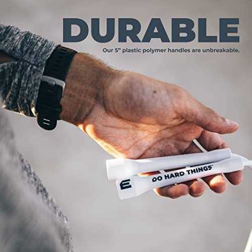 Elite SRS Do Hard Things, Beaded Jump Rope Adjustable Jump Ropes for Fitness with Unbreakable Handles and Shatterproof Beads - Image 5