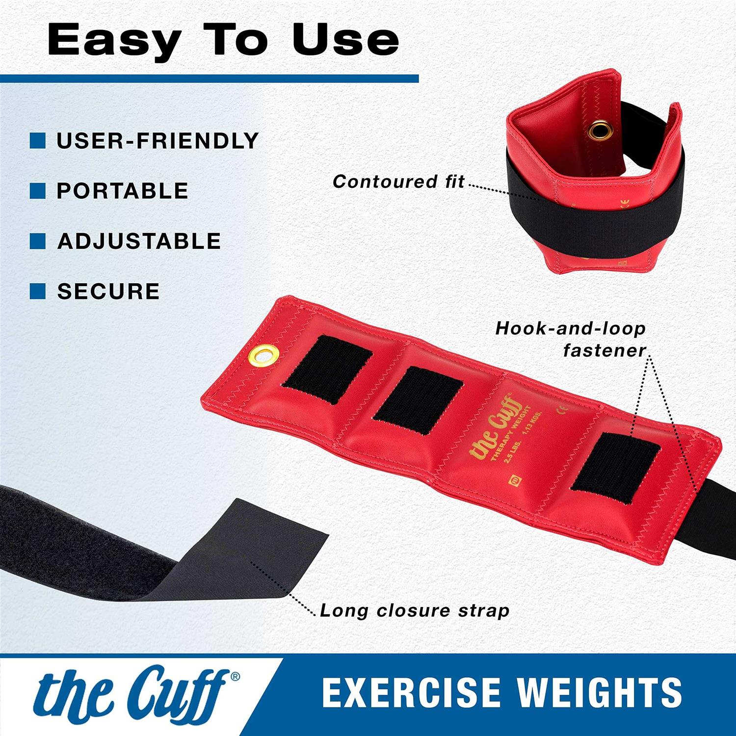 The Cuff Original Ankle and Wrist Weight - Image 3