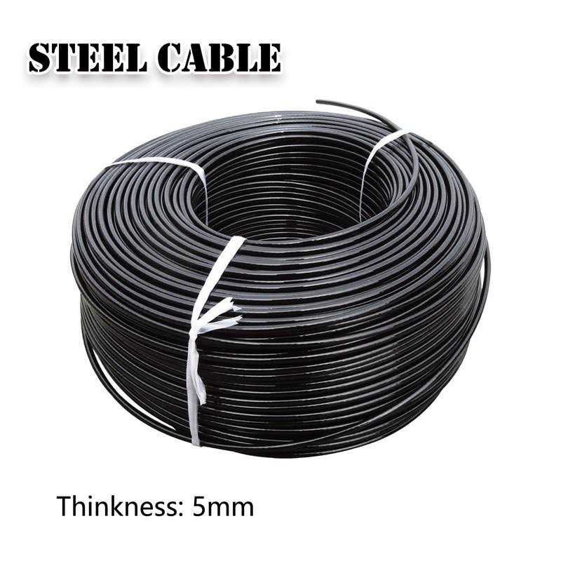 J Bryant Fitness Pulley Cable Gym Cable Replacement for Pulley Machine Heavy Duty Steel Wire Rope Available in 16.4 - Image 4