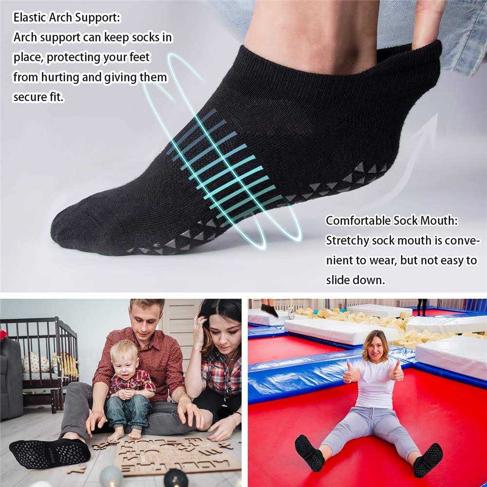 Hylaea Non Slip Grip Socks for Yoga - Image 3