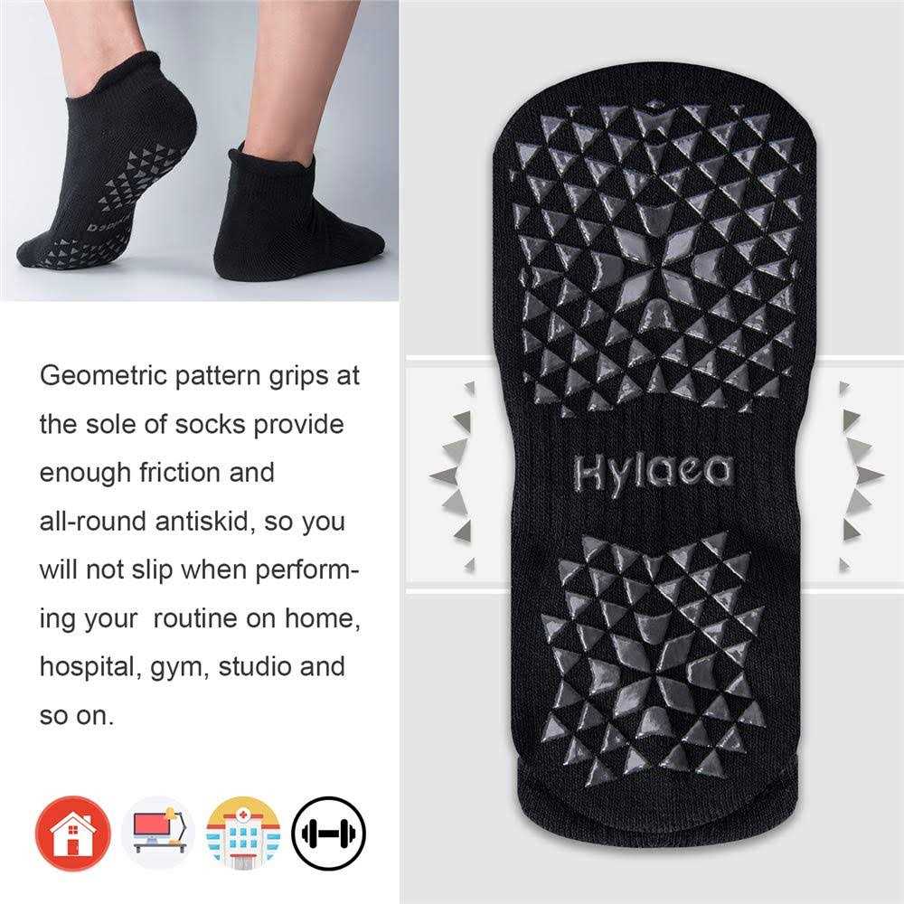 Hylaea Non Slip Grip Socks for Yoga - Image 5