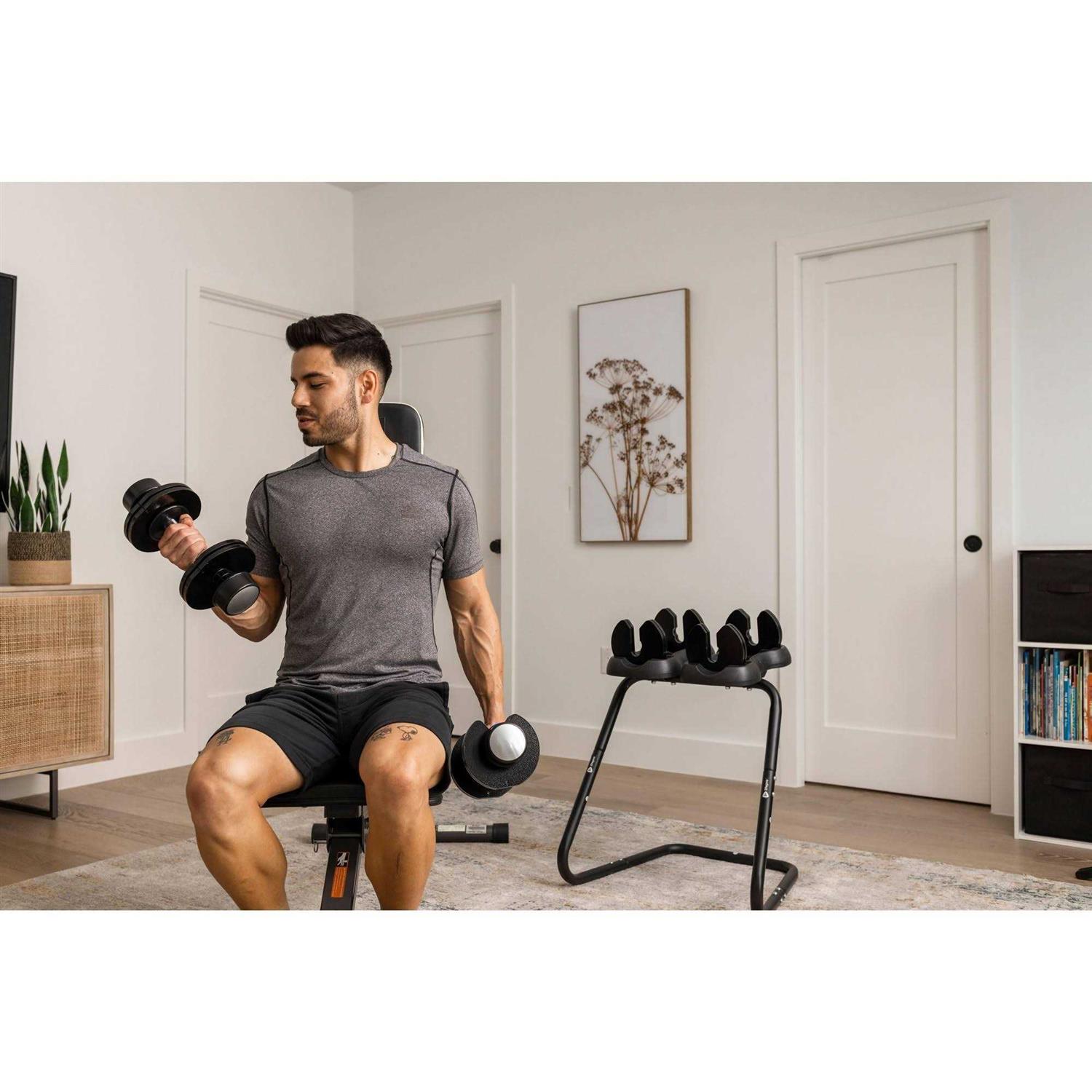 Lifepro PowerFlow Adjustable Dumbbell - Image 4