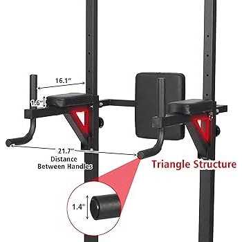 Try & Do Power Tower Multi-Function Strength Training Dip Station - Image 3