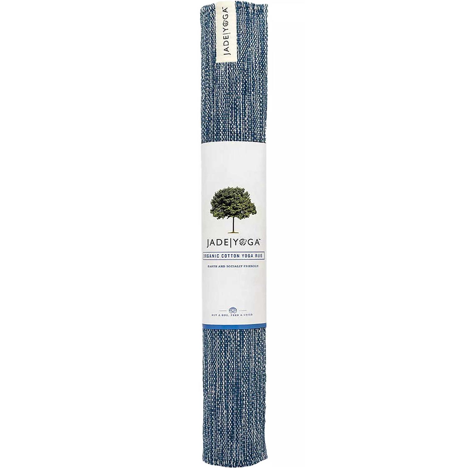JadeYoga Organic Hand Loomed Yoga Mat - Image 4