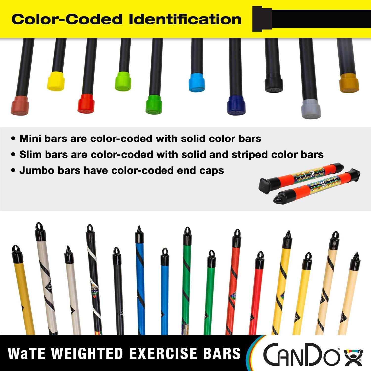 CanDo Slim WaTE Bar Set - Image 5