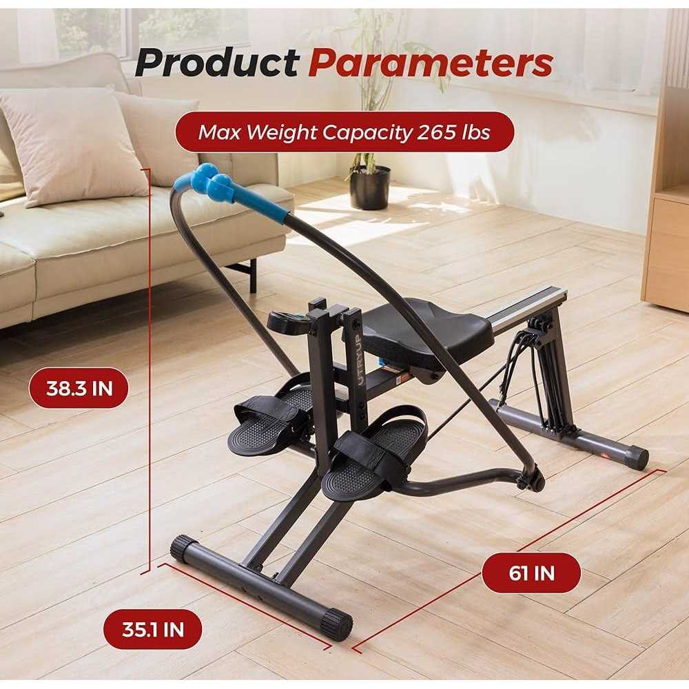UTRYUP Sculls Rowing Machine Compact Rowing Machines for Home - Image 5