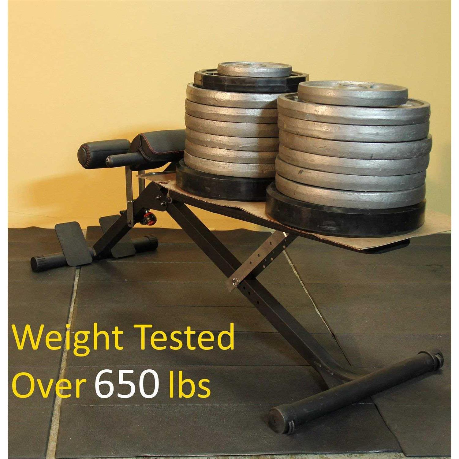 Fitness Reality X-Class Light Commercial Multi-Workout Abdominal/Hyper Back Extension Bench - Image 5