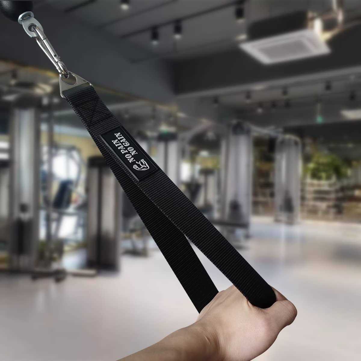 Lights Mountain Arm Wrestling Training Strap Belt with loading pin Hand Grip Arm Finger Forearm Exerciser Strengthener for Cable Machine and Free Wei - Image 4