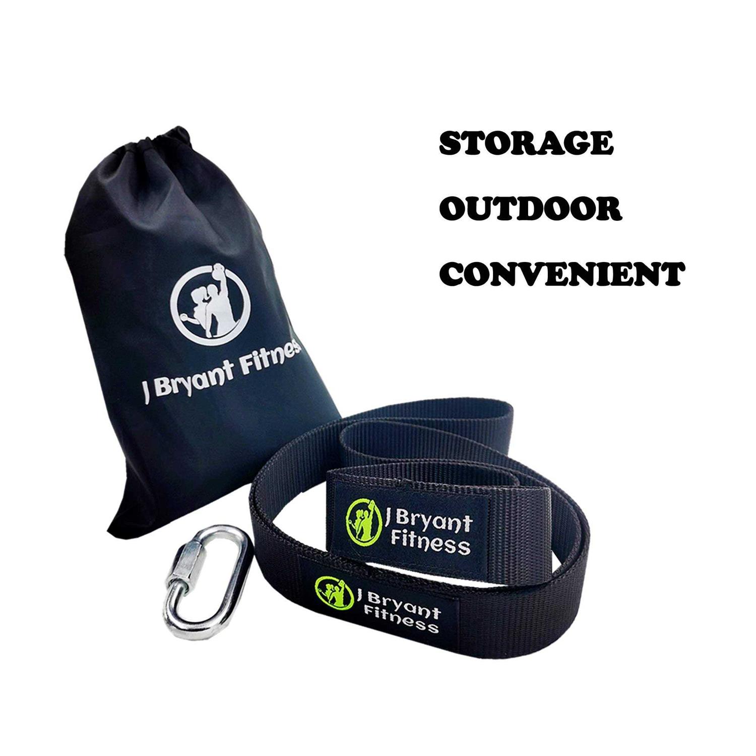 J Bryant Fitness Extra Length Outdoor Battle Rope Anchor Strap Kit Accessories Sport for Rope Easy Setup Home gym Muscle Workout - Image 4