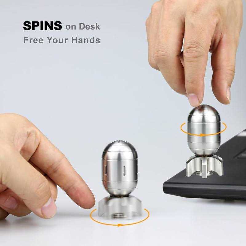 Desk Toys Fidget Spinner EDC Clicker Home Office Desk Decoration - Image 5